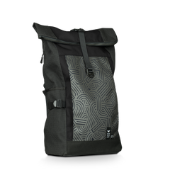 Red-Rebane Backpack in Black colour
