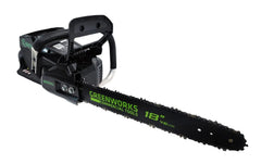 Greenworks 82 V Akku-Kettensäge GC82CS 45cm 14 Zoll ohne Akku im Koffer GreenWorks