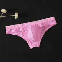 Men's Ice Silk Briefs, Breathable Soft Seamless Underwear