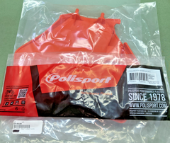 NEW GENUINE POLISPORT 8666400001 NUMBER PLATE ORANGE