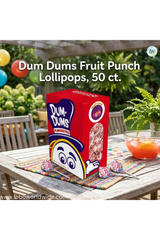 Dum Dums Lollipops, 50 ct.