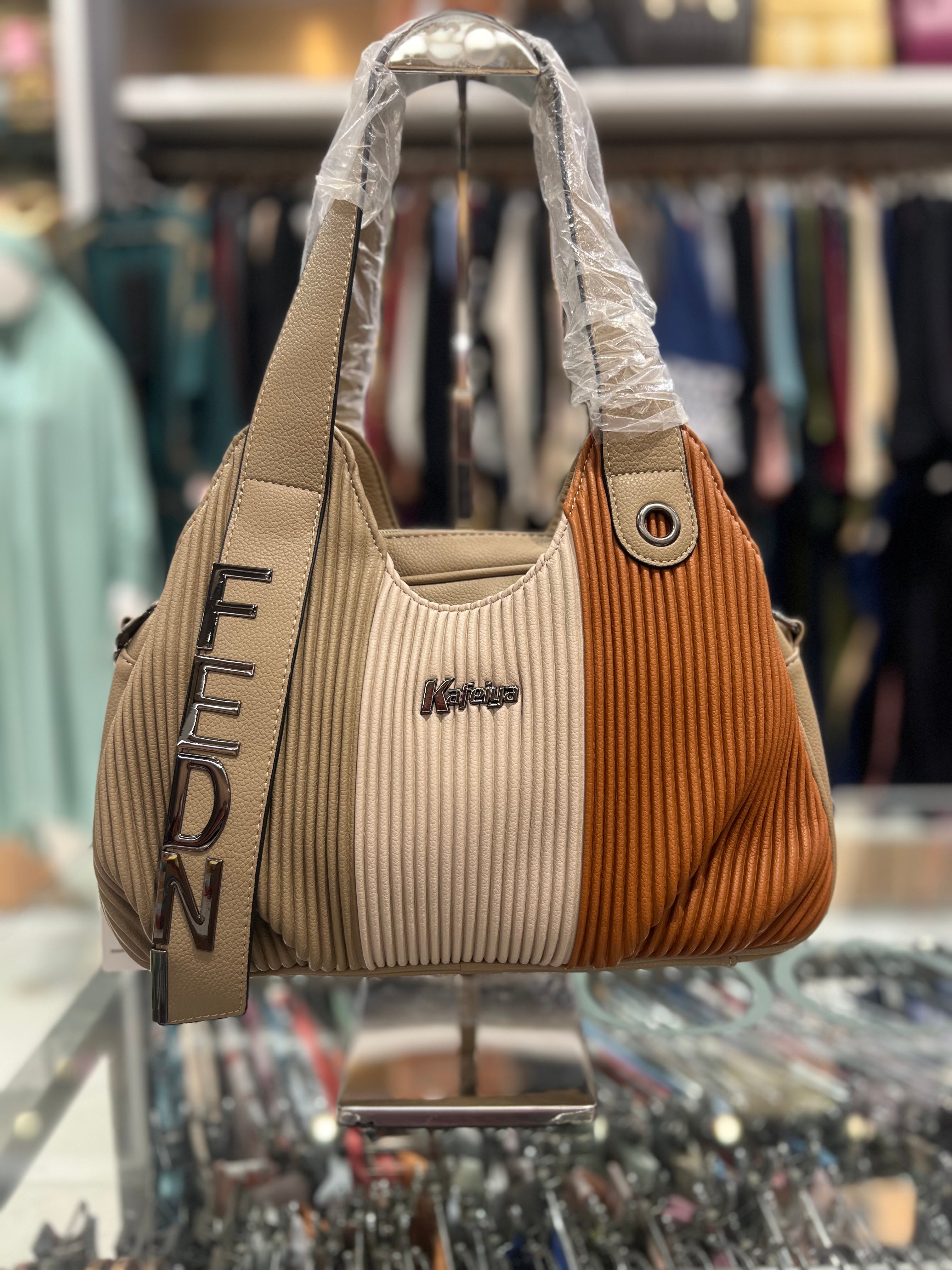 KAFEIYA HAND BAG - 03209/BEIGE