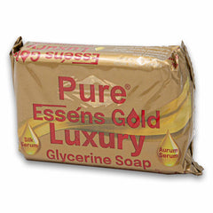 Reitzer's, Pure Essens Gold Luxury Glycerine Soap with Silk & Aurum Serum 150g | Deep Moisture & Silky Smooth Skin - Cosmetic Connection