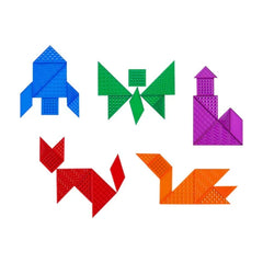 Edx transparante sensorische tangram schoolset | Product bij bundel van Juf Sara