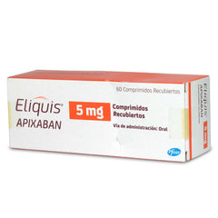 Eliquis Comprimidos 5 mg x 60 (Apixaban)