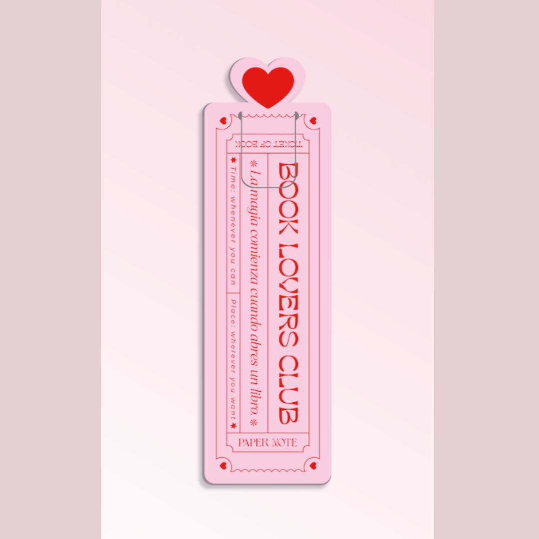 Separador De Libros Heart