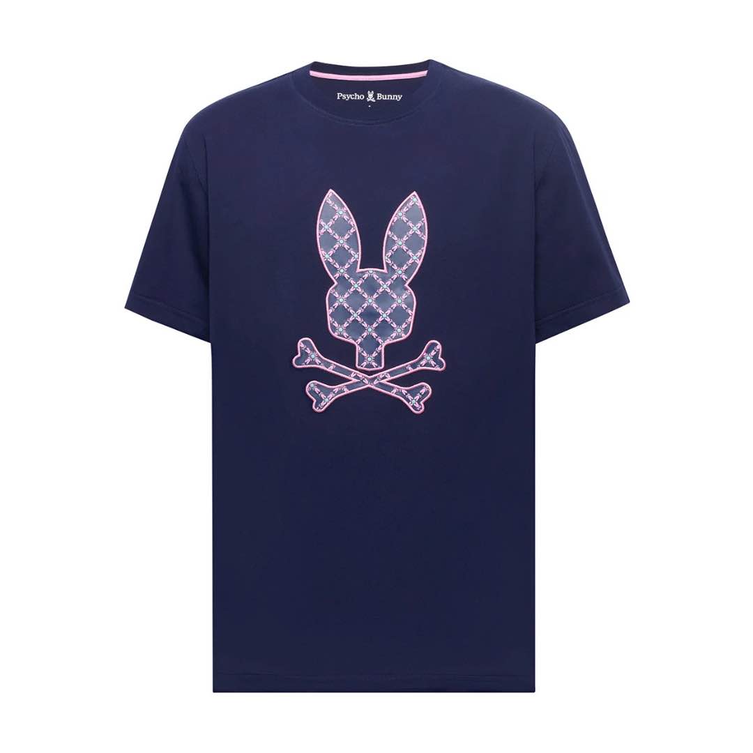 CAMISETA AZUL ARAM PSYCHO BUNNY