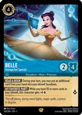Belle - Strange but Special (142/204) - Legendary - Cold Foil