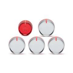 64509 Control Burner Knobs Set for Weber Genesis S-435, 36400001, 36800001, 38400001 Grill Models