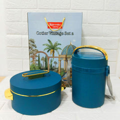 Di0260 Rishabh Cotier Vintage Set 2 | Premium Insulated Hot Pot & Water Jug Gift Set