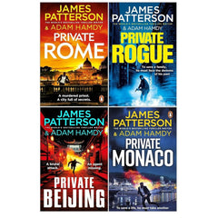Private Series: 4-Books Collection Set By James Patterson - Fiction - Paperback