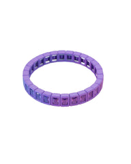 Candy Gem Bracelet, Purple Block - Magpies Paducah