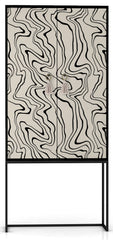 Really Nice Things - Kast dressoir met 2 deuren van MDF - met Marmerhout textuur patroon
