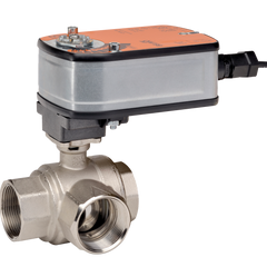 Belimo B321B+LF24-S US CCV | 0.75" | 3 Way | 24 Cv | w/ Spg Rtn | 24V | Floating | SW | Blackhawk Supply