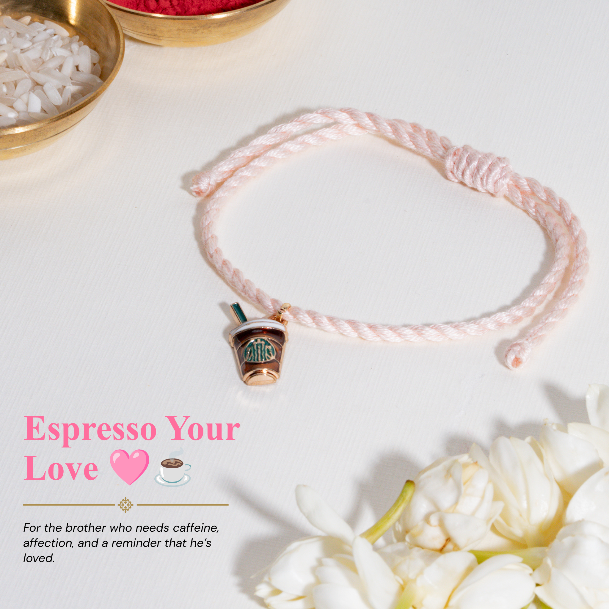 Coffe Addict Shagun Bandhan Rakhi