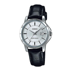 Casio Reloj Análogo Casual de Acero Inoxidable para Mujer, LTP-V004L-7A