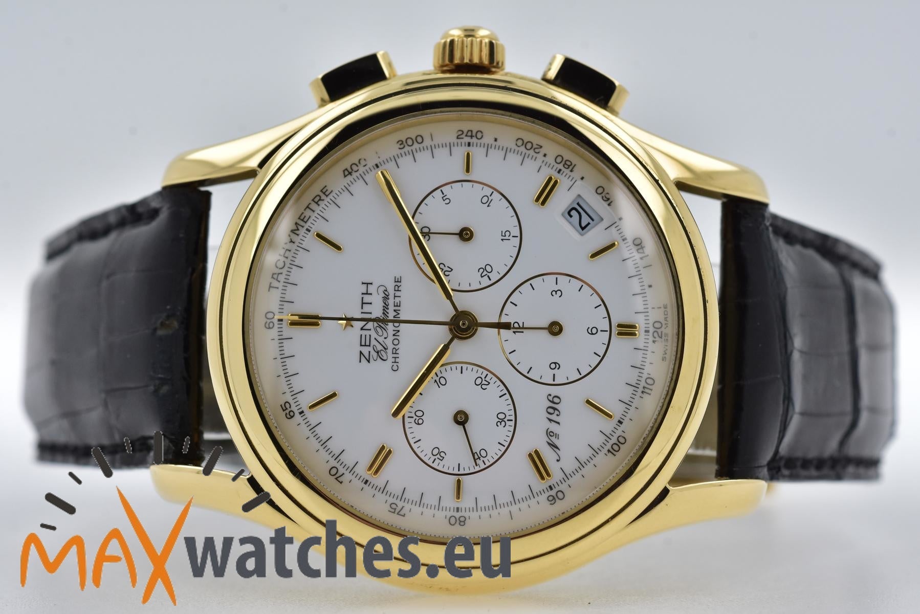 Zenith El Primero Chronograph 18k Yellow Gold Limited Edition 30.1250.400 77g
