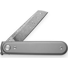 The James Brand The Duval Knife | Titanium/Damascus Straight