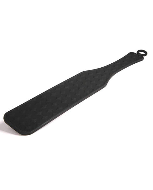 Plesur Nubby Silicone Paddle - Black by S&g Entertainment/plesur Bod