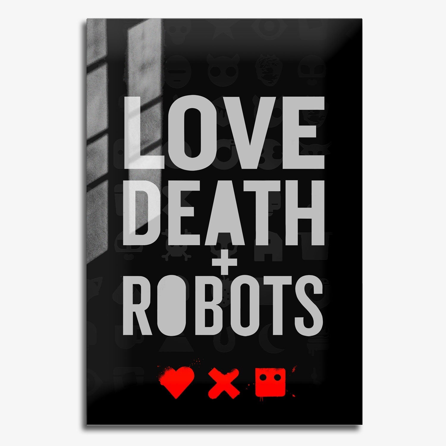Flex Designs Metal Poster Love, Death & Robots 11 x 17" Home Goods - TV Show 2019 TV Show Metal Poster