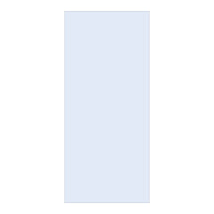 BRAUER Wand 100 helder glas zonder uitsparingen GL-W3H100