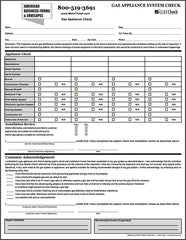 Gas Check Form - #4