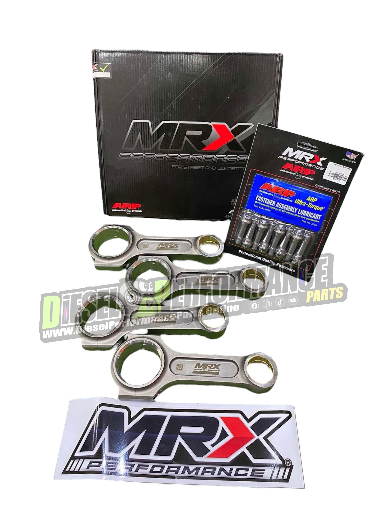 MRX Connecting Rods - 4JJ1/1KD/RZ4E/RZ4F/1GD/2GD/4D56 H-Beam/i-Beam/X-Beam/ Pro