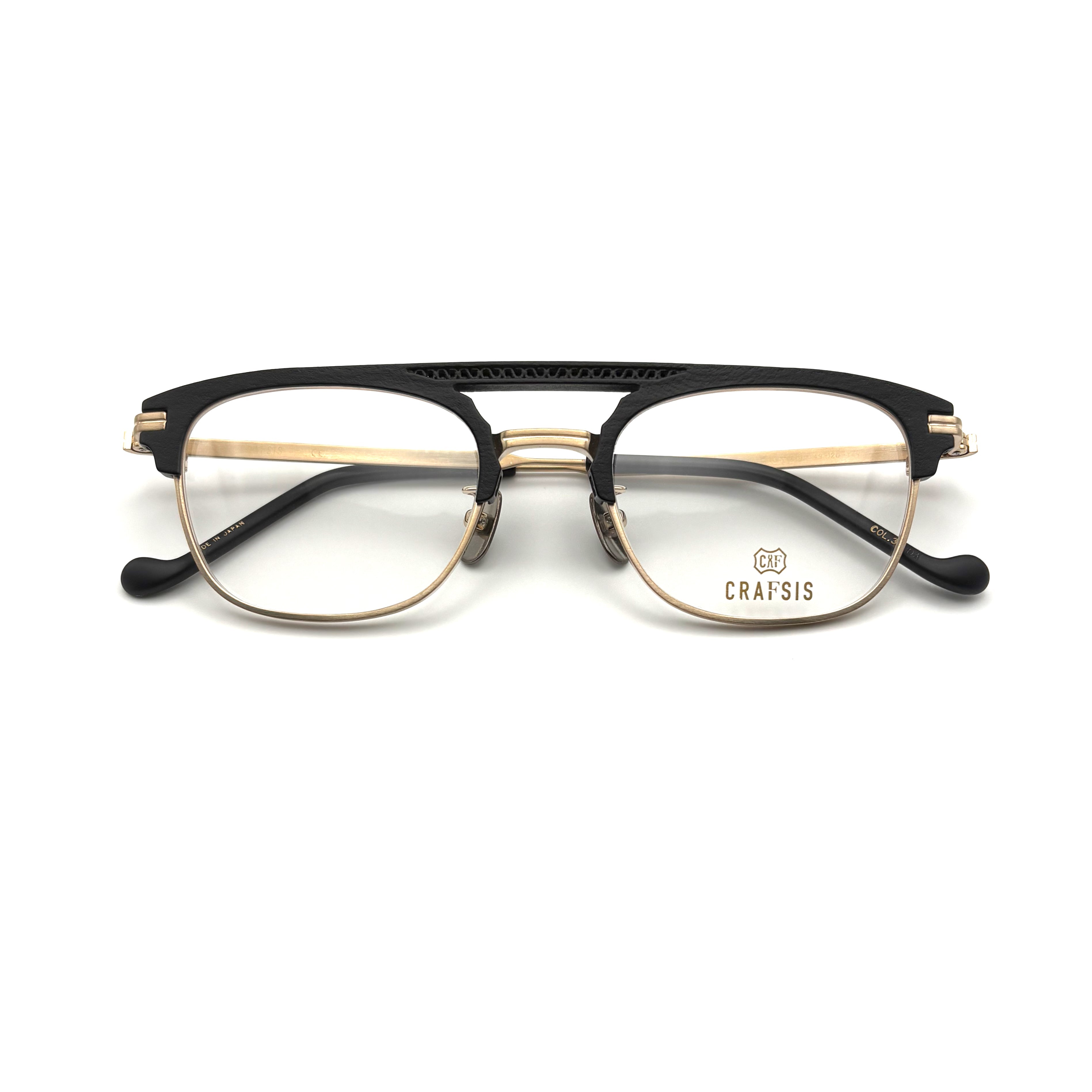 Crafsis CRF-500H COL.03 — Black/Hairline Gold
