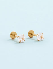 Spot On Flat Back Stud Earrings from Spartina 449