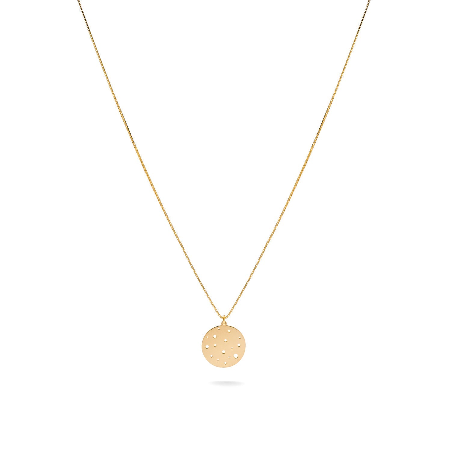 Jukserei Halskette "Moon" Gold