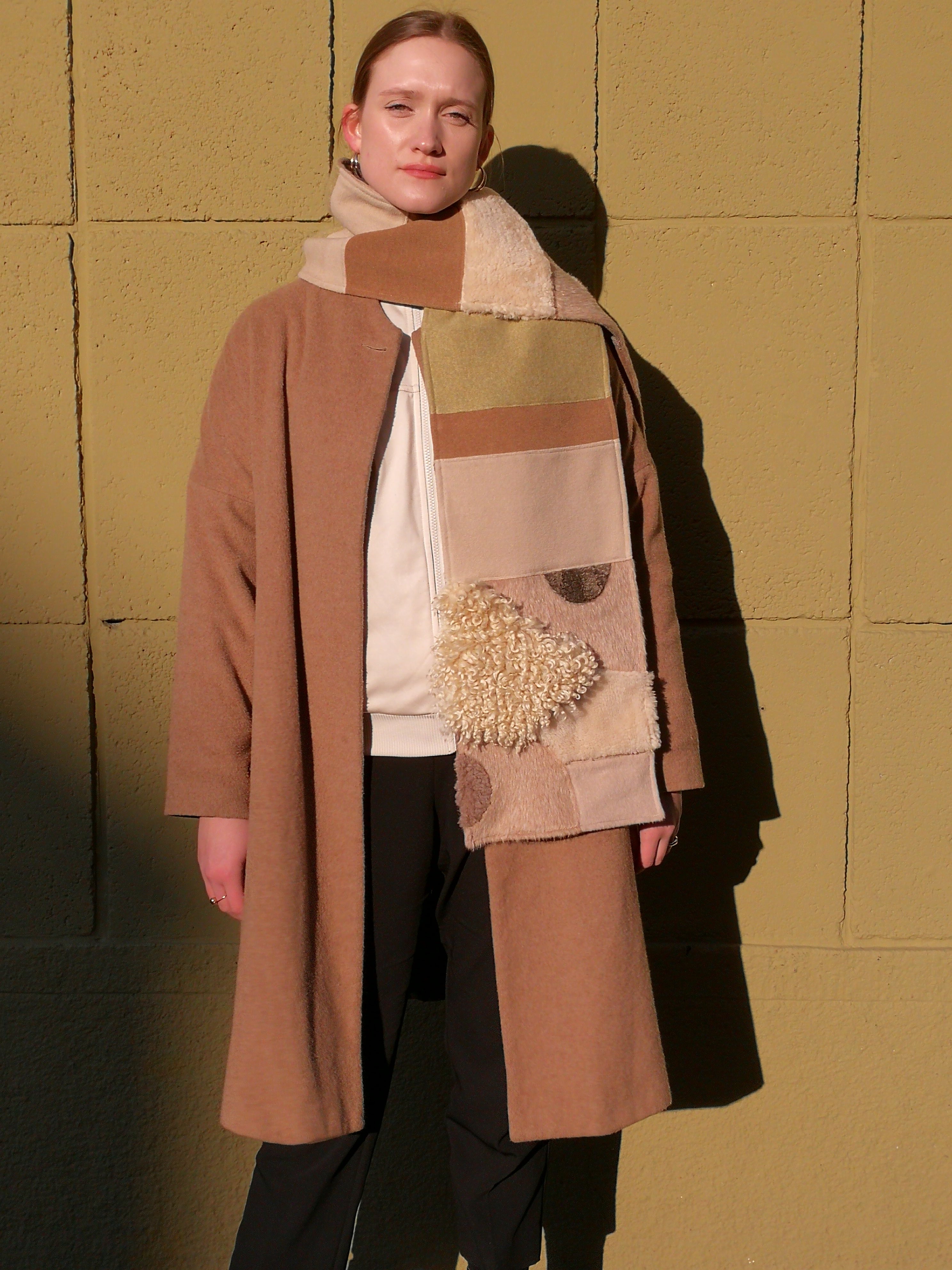 PISTACHIO BAUHAUS SCARF