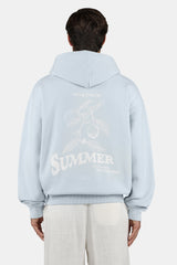 Caberry Oversized Sweat Jacket Washed Dream Blue