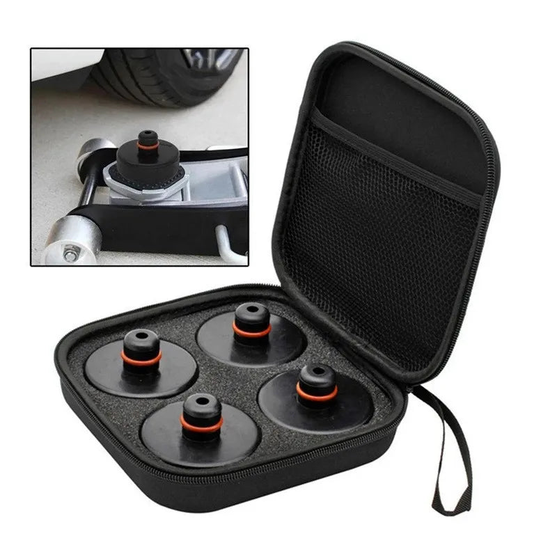 Rubber Floor Lifting Jack Pad Axle Stand Adapter Wear-resistant Support Chassis Car Tire Repair Tesla Model 3 S X Y