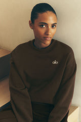 Accolade Crew Neck Pullover - Espresso (U3031RG)