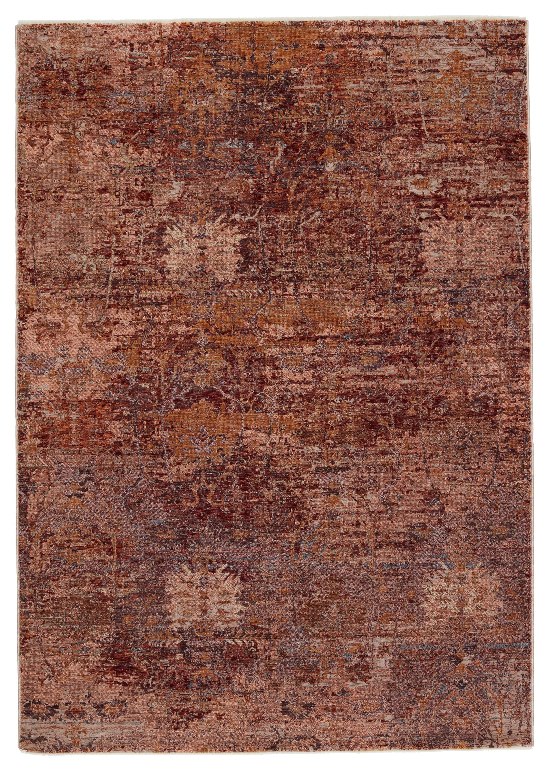 Jaipur Living Ozella Floral Red/ Rust Area Rug