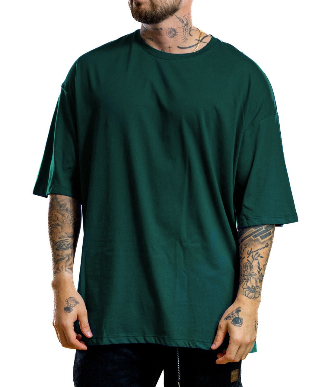 Oversize Básica Verde Vino - Stark Brand