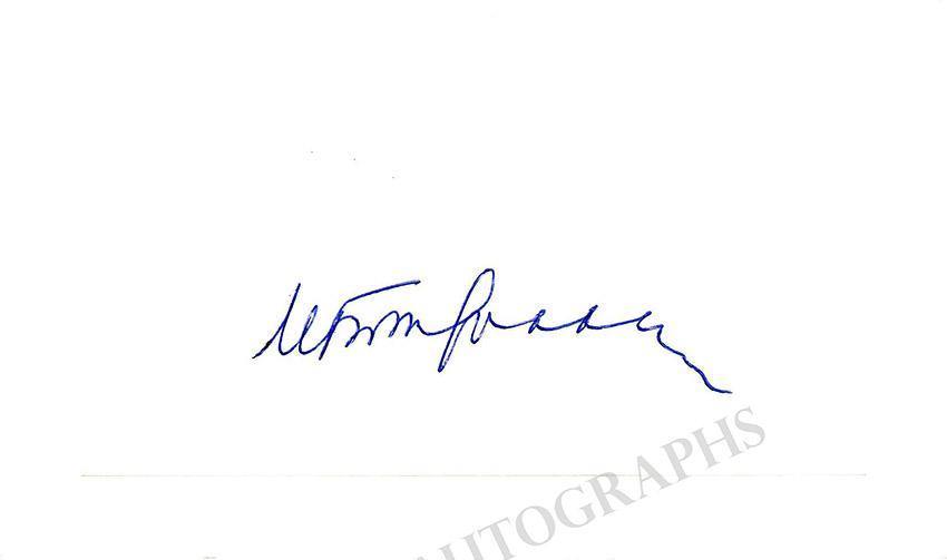 Botvinnik, Mikhail - Signed Card - Tamino