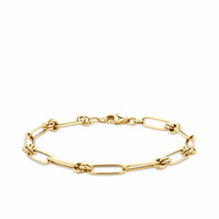 Chain Link Bracelet in 9ct Yellow Gold