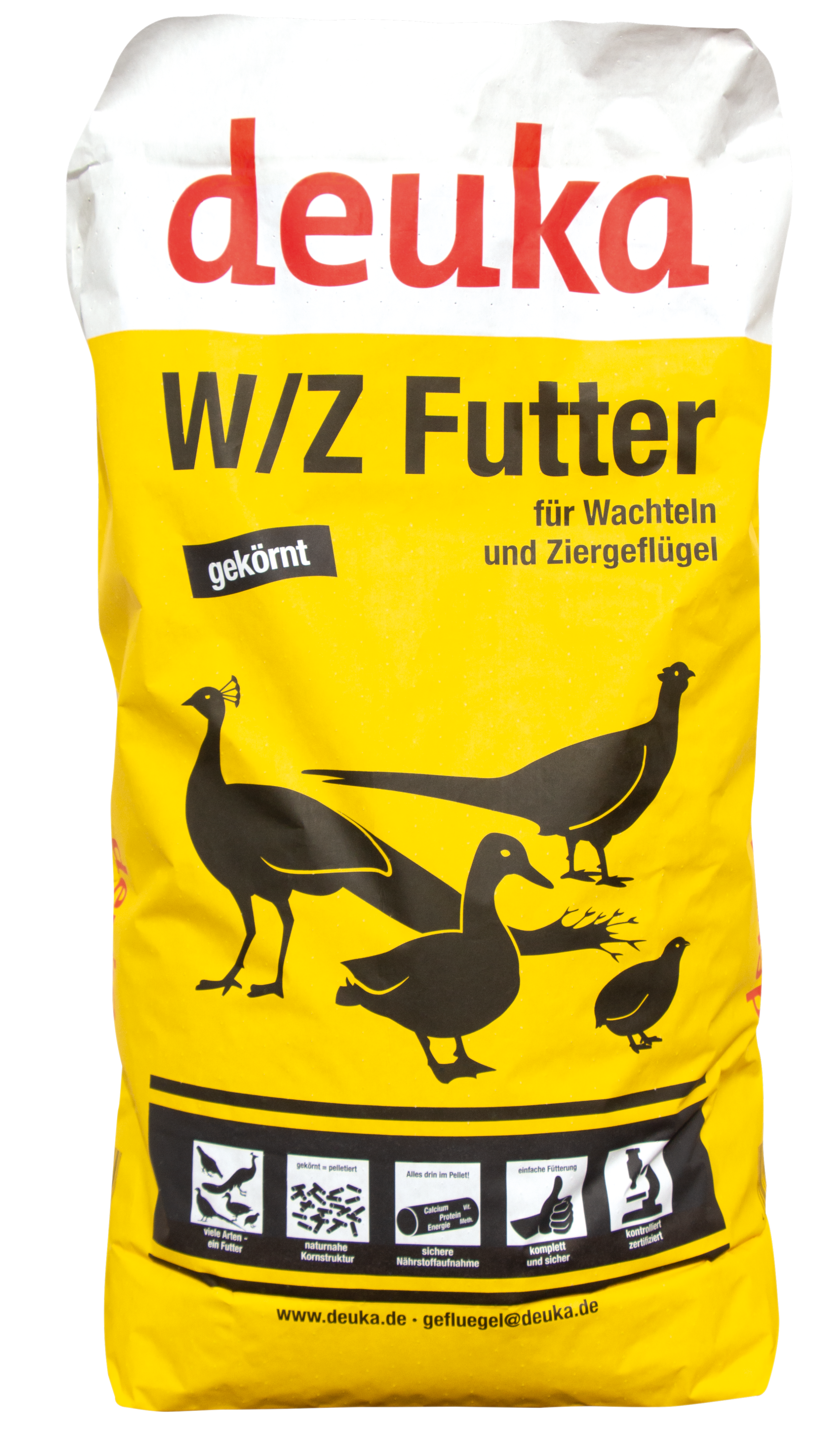Deuka Wild u. Ziergeflügel Reife. 25Kg