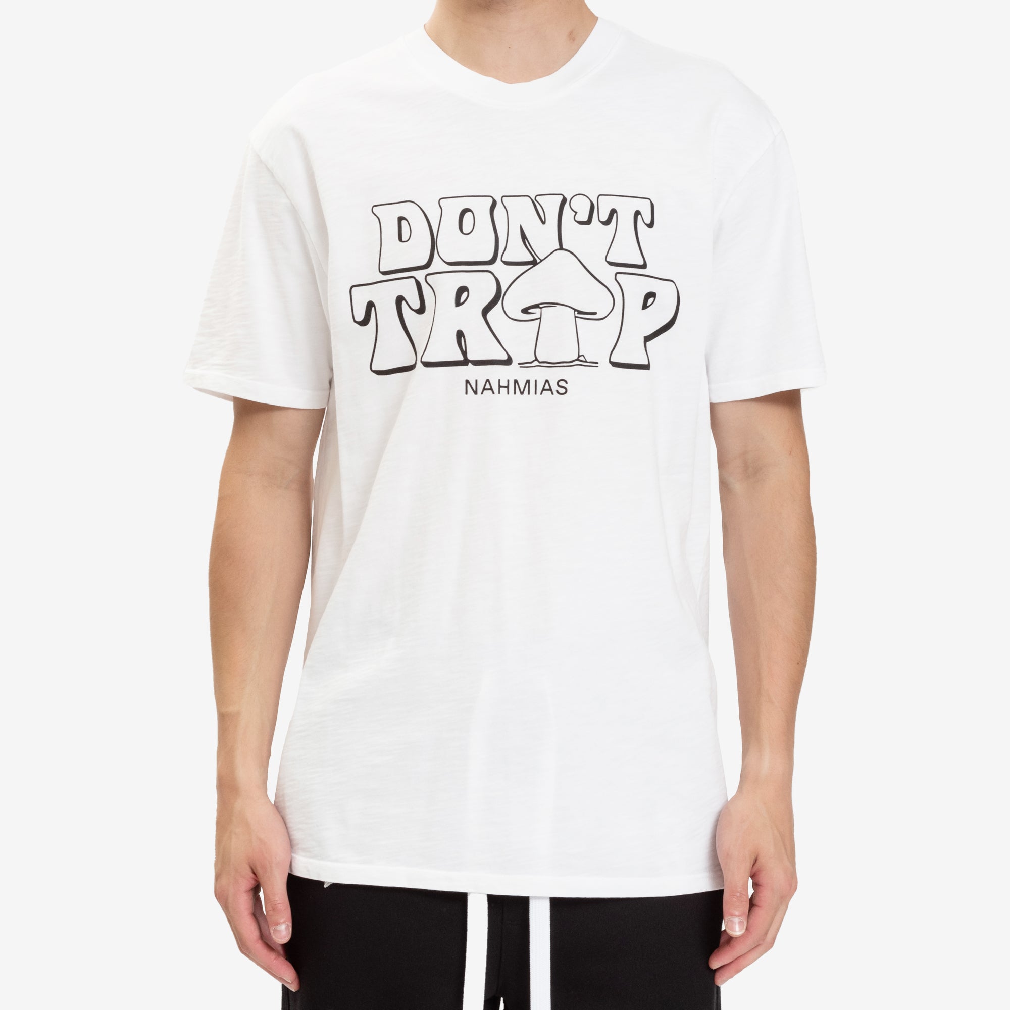 Nahmias Don't Trip T-Shirt White - 1