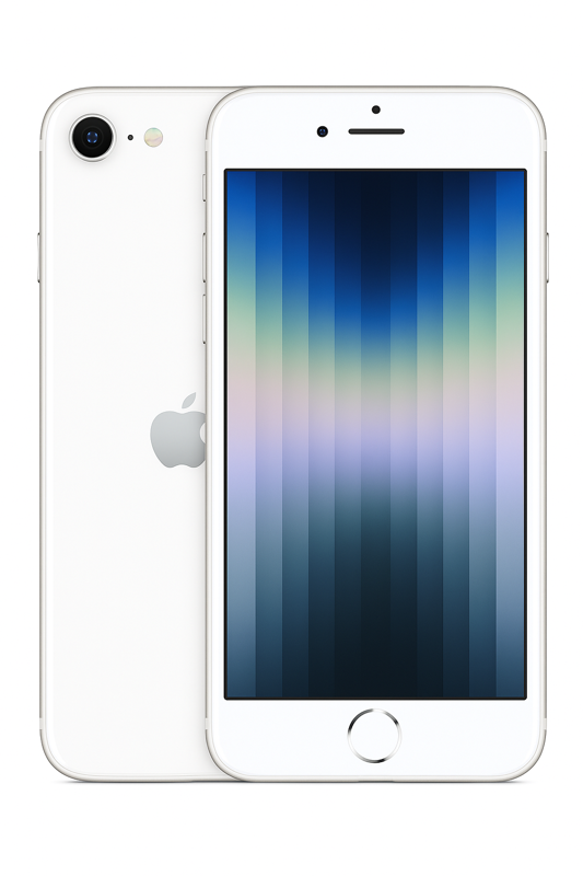 iPhone SE 2022 256 Go Lumière Stellaire - Blanc - Grade A
