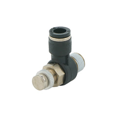 8mm - R3/8" Ellenbogen Pneumatisches Nadelventil