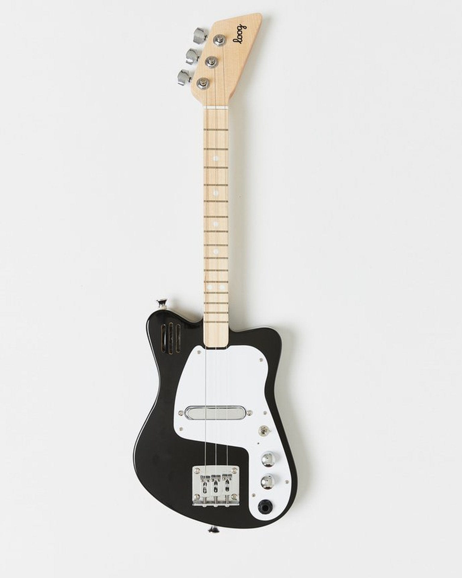 loog guitars loog mini electric in black play Little