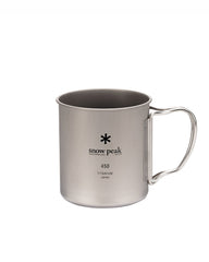 Snow Peak Ti-Single 450 Titanium Cup Titanium