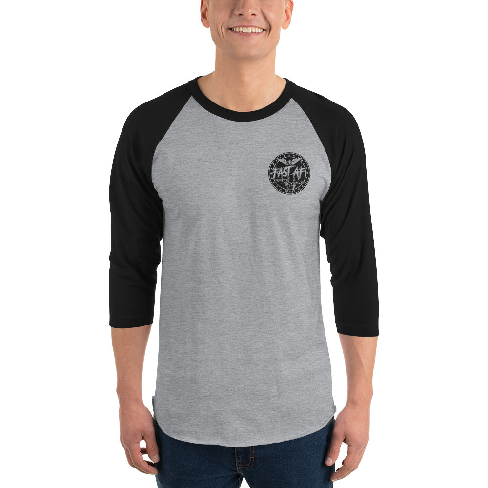The Badge of Honor 3/4 Sleeve Raglan