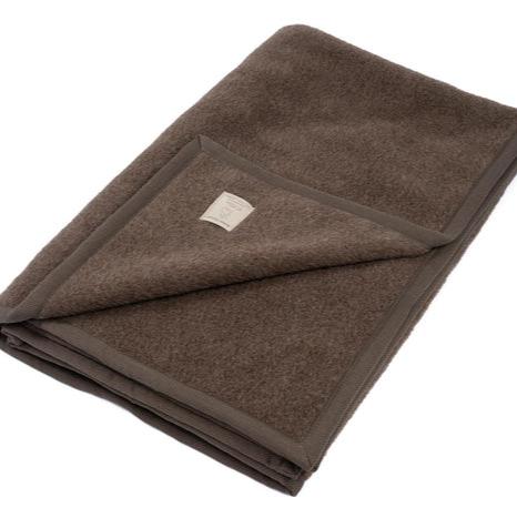 Ritter Decken - Perulama Alpaka Decke dunkelbraun