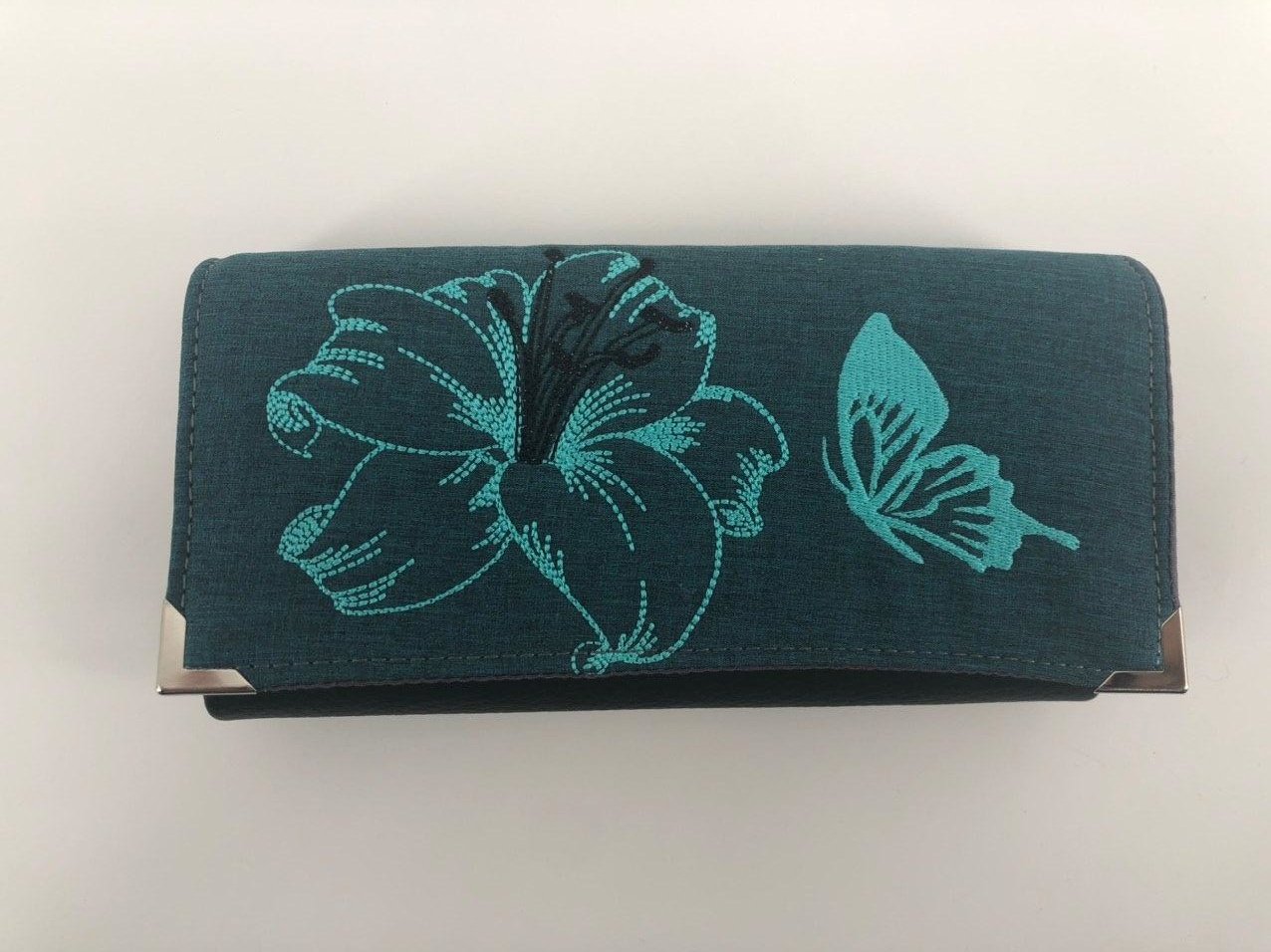 Wallet - Hummingbird with Lily