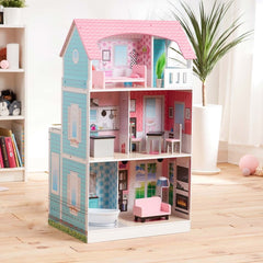 Teamson Kids Posh 2-in-1 Kitchen Dollhouse