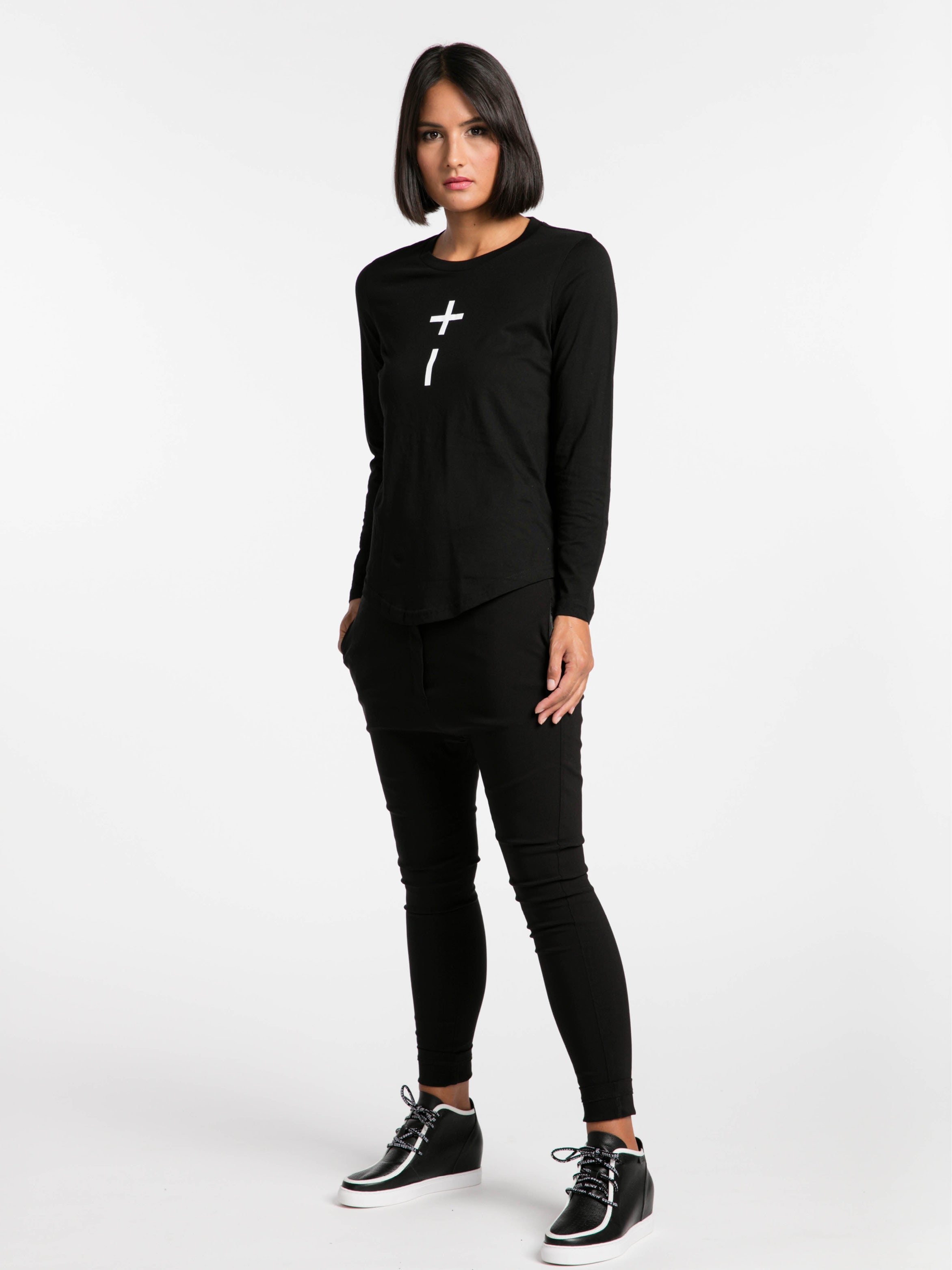 Positive + Negative Tee
