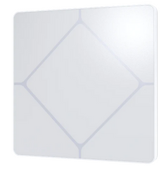 PRZYCISK TAP-5 ALPHA, PLASTIK, MAT WHITE